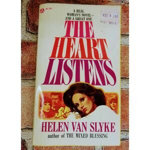 The Heart Listens By Helen Van Slyke - Vtg PB‎ Book - Fiction Novel - POWERFUL!